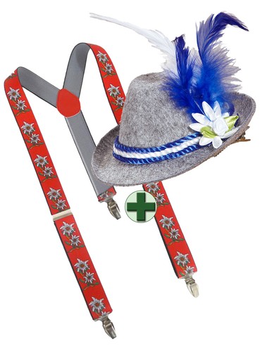 Cappello bavarese mini grigio