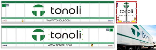 Grafica adesiva tonoli - grafica, frigo"
