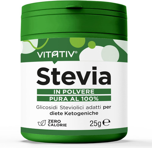 Stevia pura polvere - stevia,