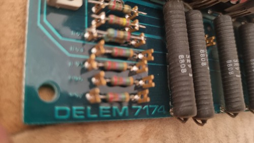 Scheda card delem 7174 301 - scheda,