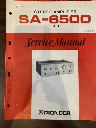 Pioneer 6500 sa6500 - pioneer, sa-6500