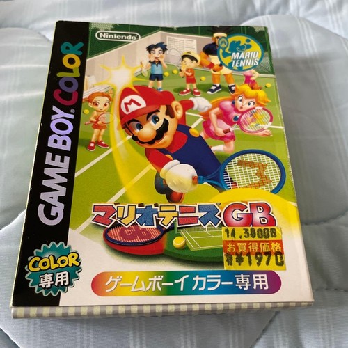 Mario tennis game boy color - mario, gb