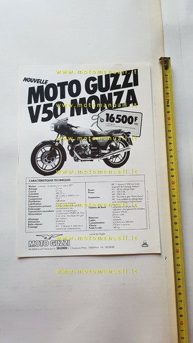 Moto guzzi monza - moto, v50