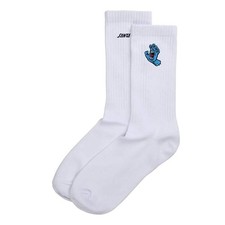 Calze Santa Cruz Sock Screaming Mini Hand White