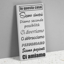 Quadro moderno In questa casa