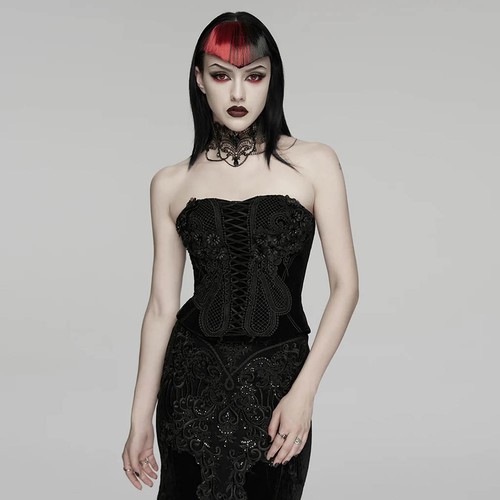 Corsetto punk rave ombra di - punk,