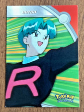 2000 Topps Pokemon Edizione TV Animazione Serie 3 Heroes & Villains Butch #10
