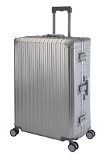 Tokyo valigia da viaggio alluminio trolley XL 4 ruote alluminio guscio rigido 78x51x29cm 110L