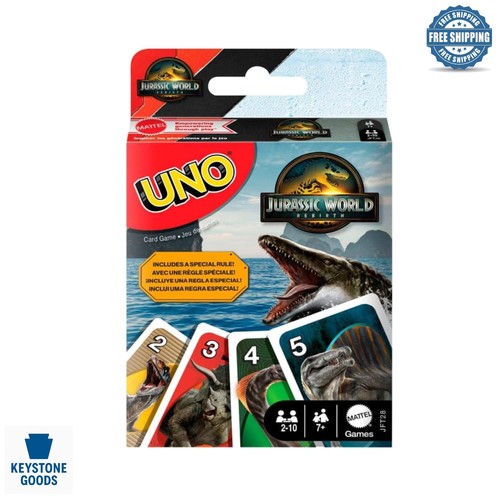 Jurassic world rebirth uno - rebirth,