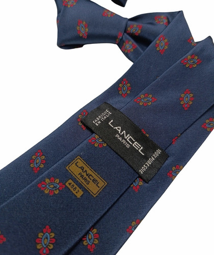 Lancel paris vintage tie silk - lancel,