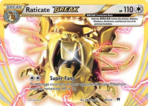 Raticate break 122 - -,