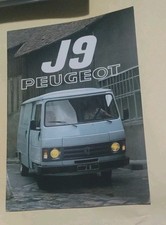 PEUGEOT J9 1981 Depliant