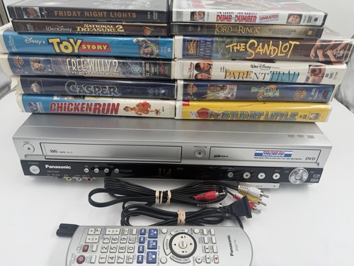 Panasonic vcr lettore combo - panasonic,