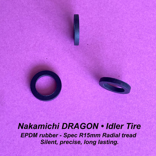 Nakamichi dragon idler tire - nakamichi,