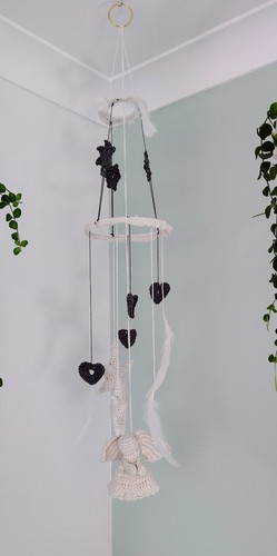 Mobile fatto mano cuore - mobile, mano,