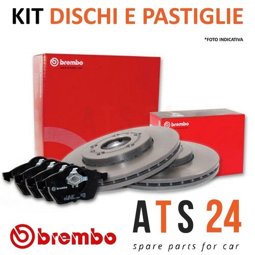 Kit dischi pastiglie freno - kit, e