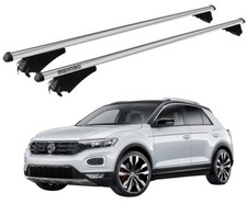 BARRE PORTATUTTO PER VW T-ROC (A1) DA 2018- CON ANTIFURTO MENABO ALLUMINIO