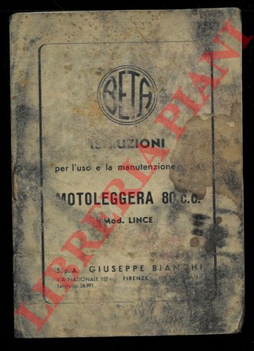 Beta motoleggera c mod - 80,