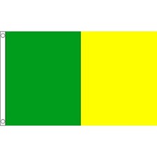 BANDIERA VERDE E GIALLO