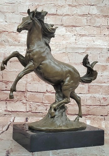 Scultura bronzo cavallo