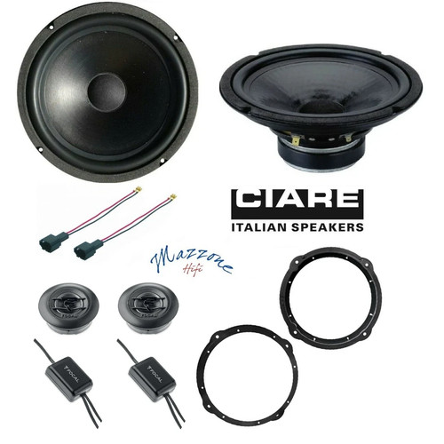Kit casse woofer 20cm - 20cm, ciare
