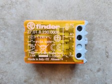 Relè ad impulsi passo-passo Finder 27.01 bobina 230V e 1 contatto a 2 sequenze.