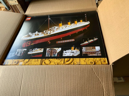 Lego titanic building - set,