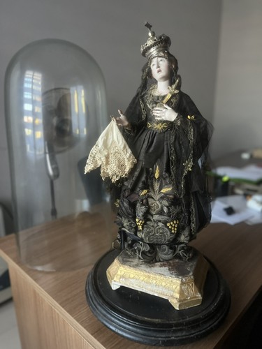 Statua madonna antica - statua,
