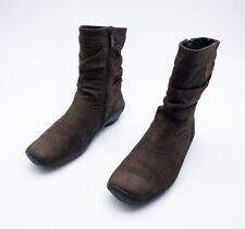 Wolky Stivaletti Donna Stivali Scarpe per Tempo Libero Pelle Braun Tg. 41 Eu Art