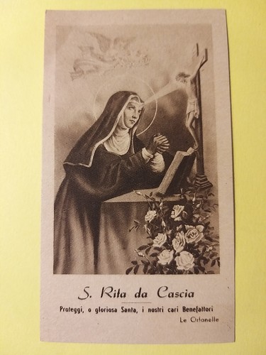 Santino holy card - holy,