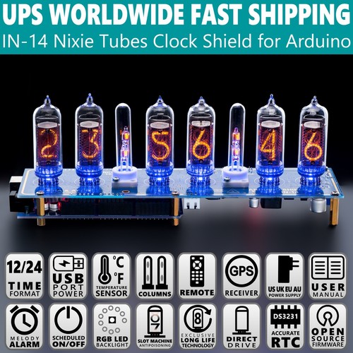 Orologio nixie tubes 14 - orologio, in-14