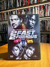 2 FAST 2 FURIOUS (2003) con Paul Walker Eva Mendes DVD BUONE CONDIZIONI