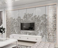 3D Schizzo Fiori R2346 Carta