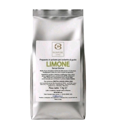 Sorbetto limone senza - sorbetto,