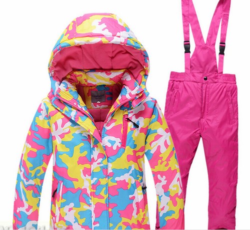 Set sci bambina ragazzo tuta