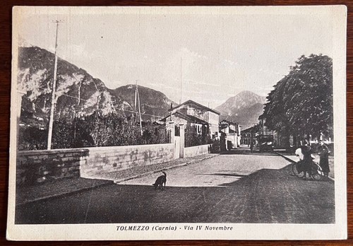Cartolina epoca tolmezzo - cartolina, d'