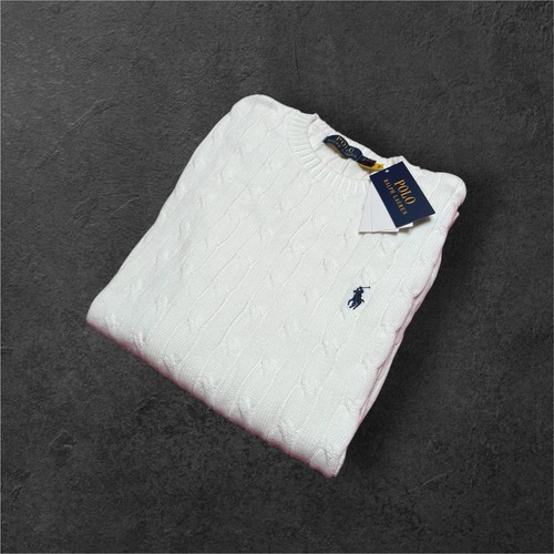 Maglione bianco polo - maglione, ralph