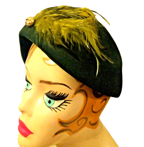 Cappellino pillbox fascinator