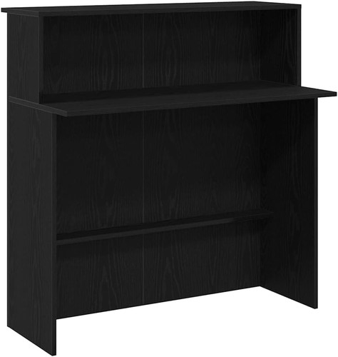 Banco nero 100x50x103 in - nero, cm