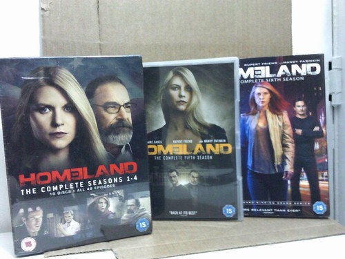Homeland seasons complete - seasons, 1-4