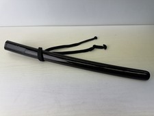 Y9547 SAYA Wakizashi fodero laccato nero Giappone antico samurai katana fodero
