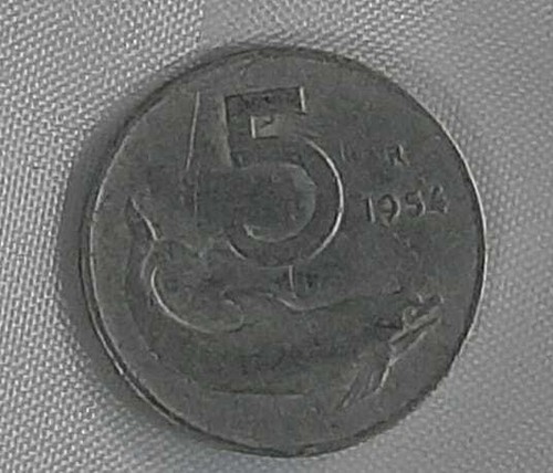 Moneta lire del 1954 - da,