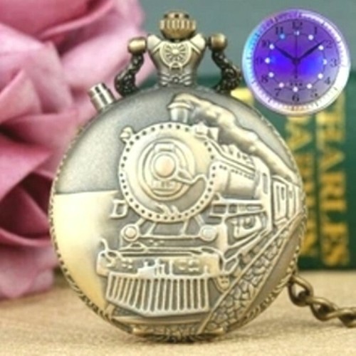 Orologio tasca led ferrovia - da,