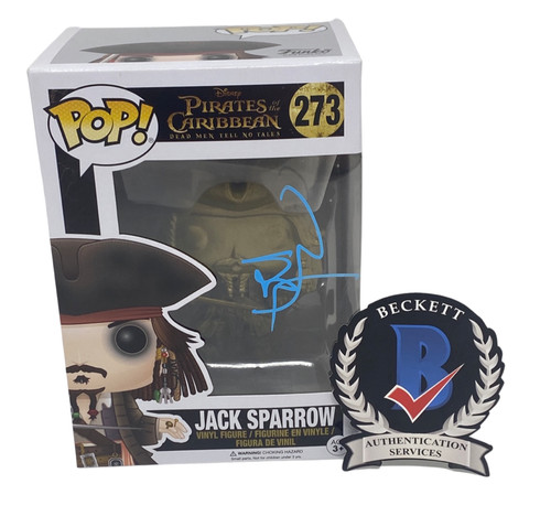 Johnny depp firmato funko pop - johnny,