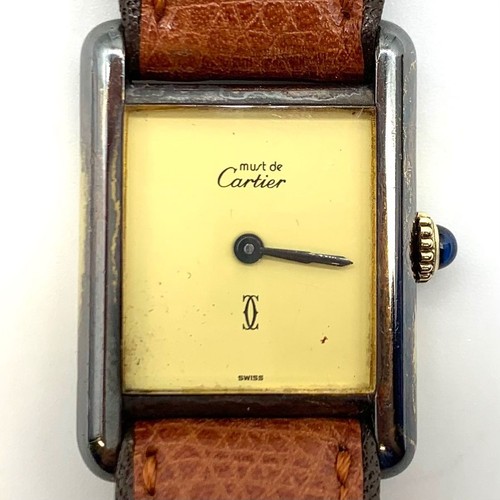 Cartier must tank - tank, vintage