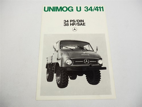 Mercedes benz u34 411 unimog - mercedes,