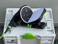 Festool Smerigliatrice per bordi ES-ETS 125 REQ-Plus, 43 - 92 ° Ausilio per l'installazione, Granato P150