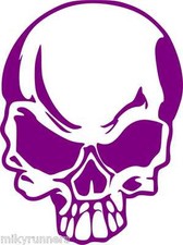 Teschio Skull Stikers-Adesivo Prespaziato decorazioni stampe auto moto casa