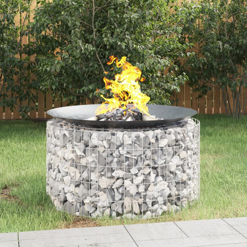 Vidaxl caminetto gabbione - a,