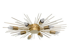 8 Luci Vintage Soffitto Metà